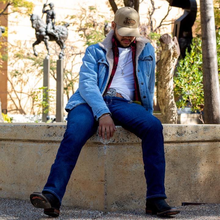 BOTAS VAQUERAS MARSHALL BLACK Justin Boots México