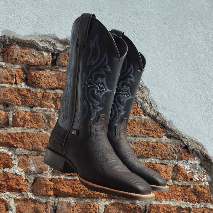 BOTAS VAQUERAS BULL PRUSSIAN BLEND Justin Boots México