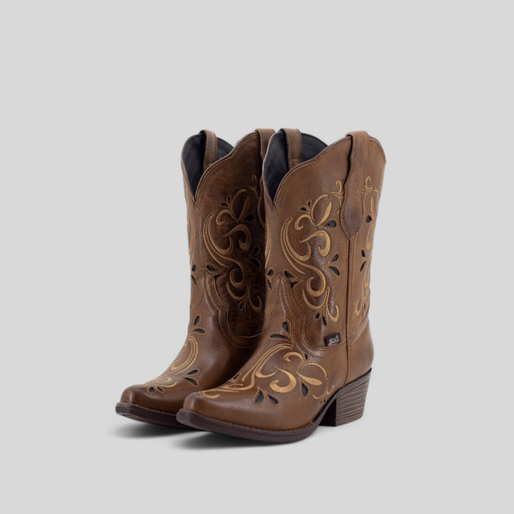 BOTAS VAQUERAS PARA MUJER AKIRA WESTREET Justin Boots México