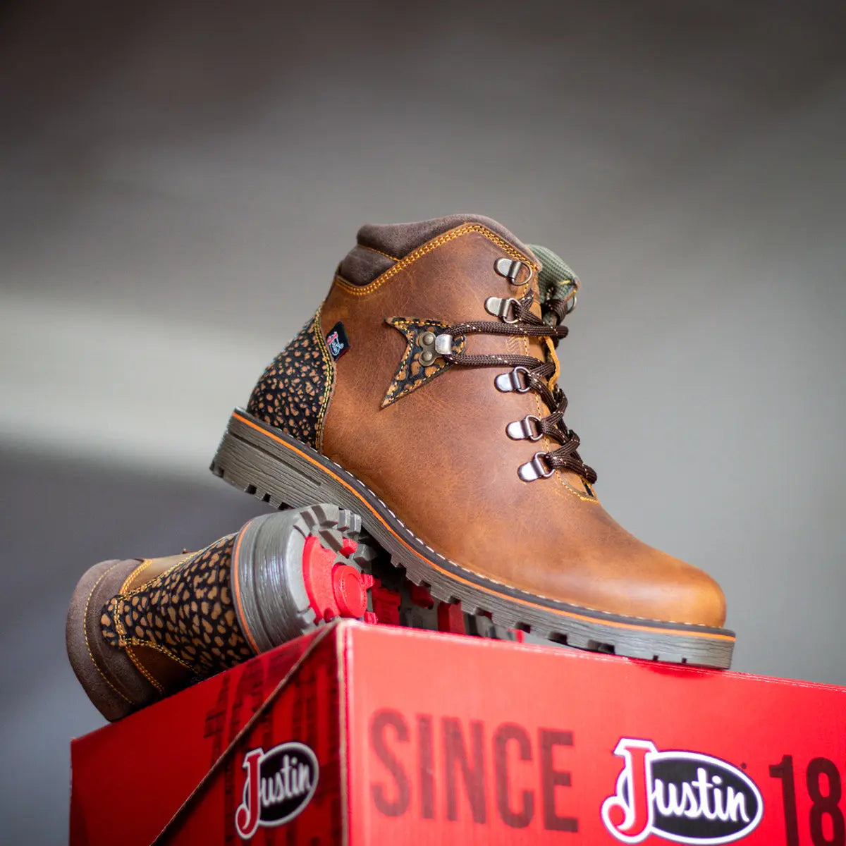 BOTA CASUAL MOORE ALLO - Justin Boots México - CAFE