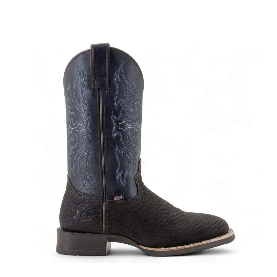 BOTAS VAQUERAS BULL PRUSSIAN BLEND Justin Boots México