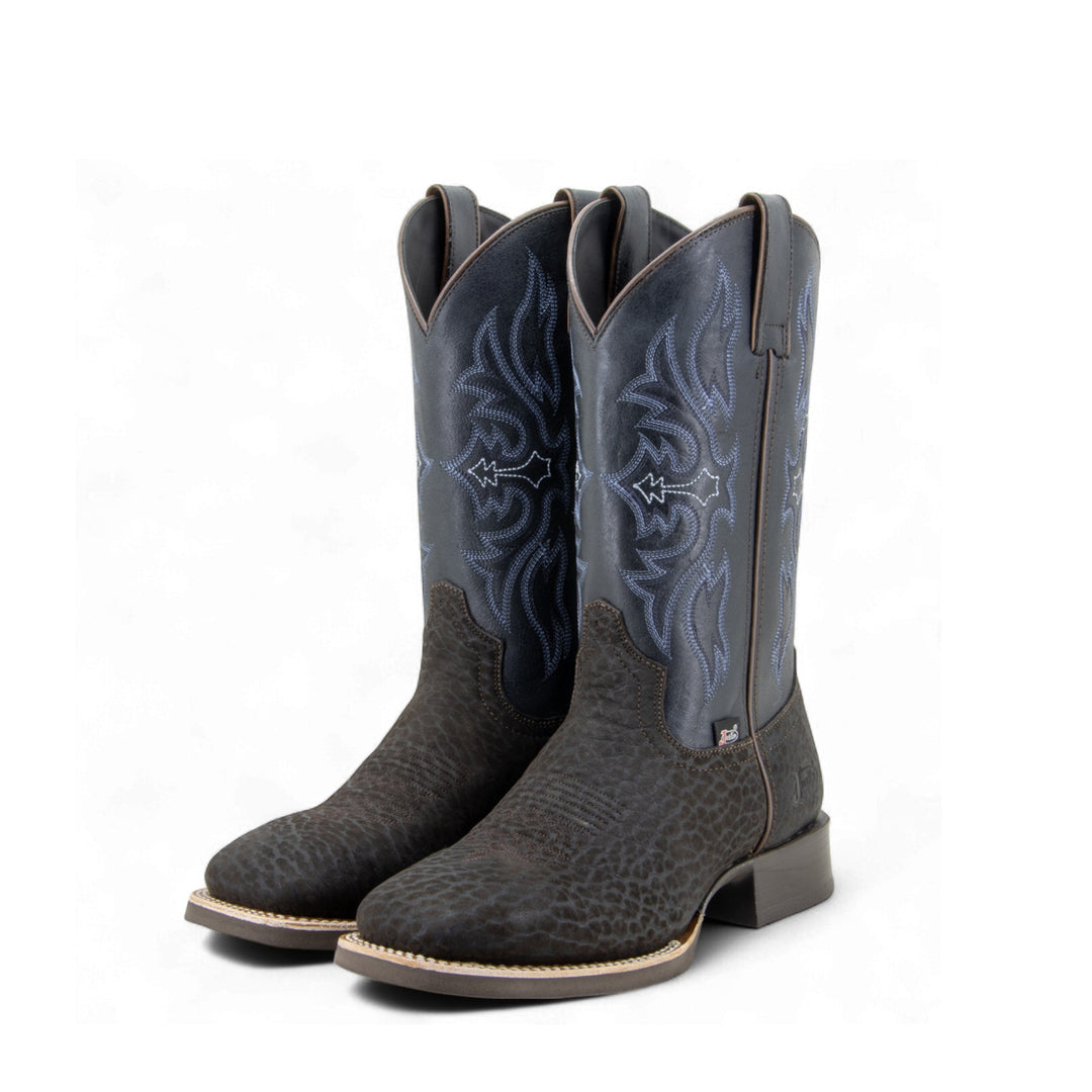 BOTAS VAQUERAS BULL PRUSSIAN BLEND Justin Boots México