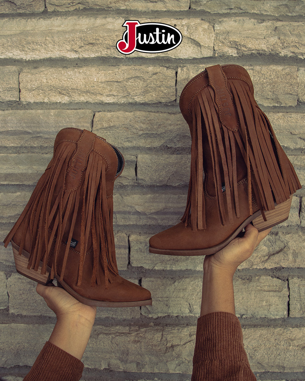 BOTAS VAQUERAS PARA MUJER NAZLI WESTREET Justin Boots México