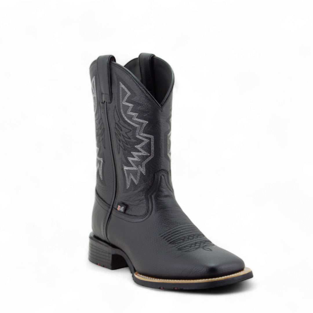 BOTAS VAQUERAS MARSHALL BLACK Justin Boots México