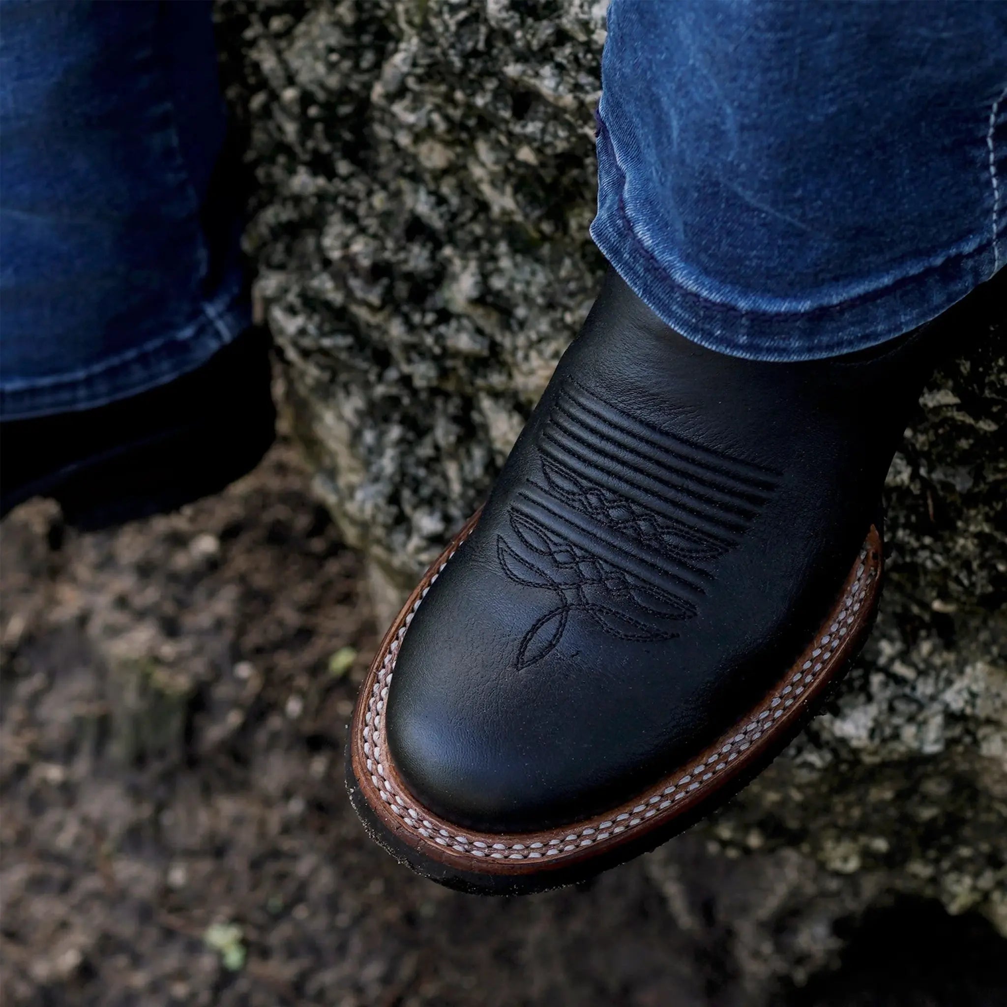 Botas Vaqueras Temple Black Botas Vaqueras de Hombre Justin