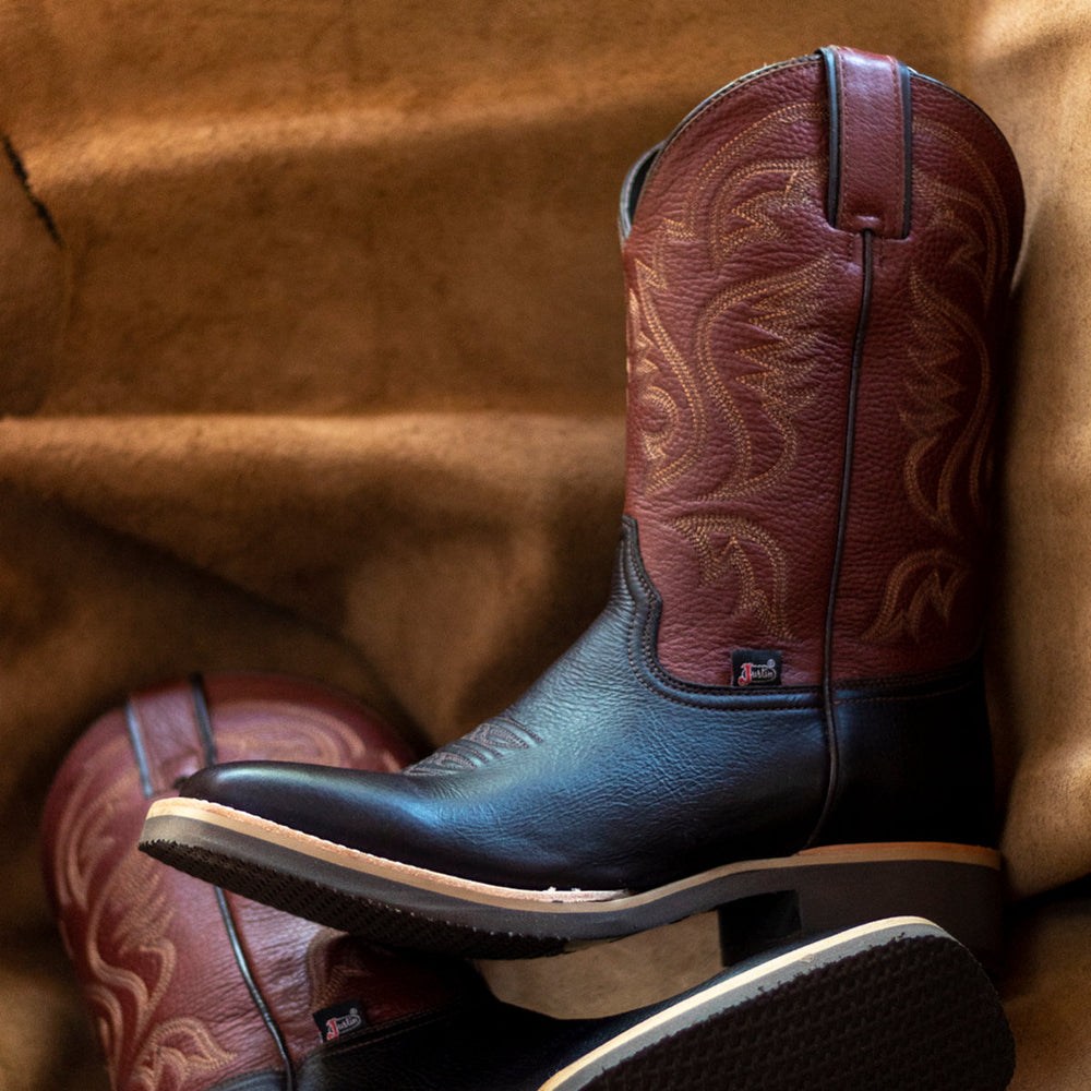 BOTAS VAQUERAS TEXAS SHEDRON TEKNO Justin Boots México