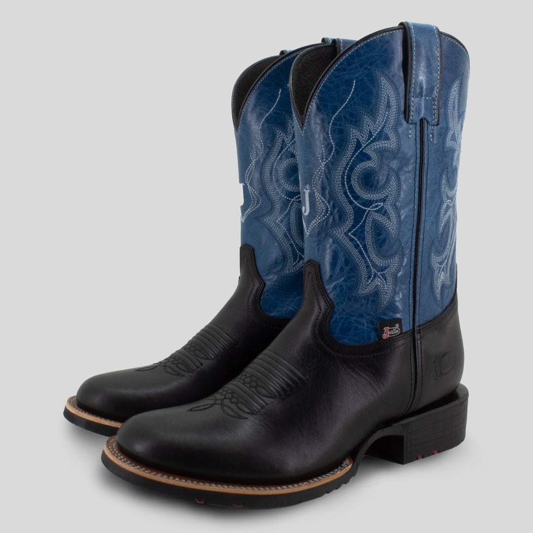 BOTAS VAQUERAS TEMPLE COBALTO MARSHALL Justin Boots México