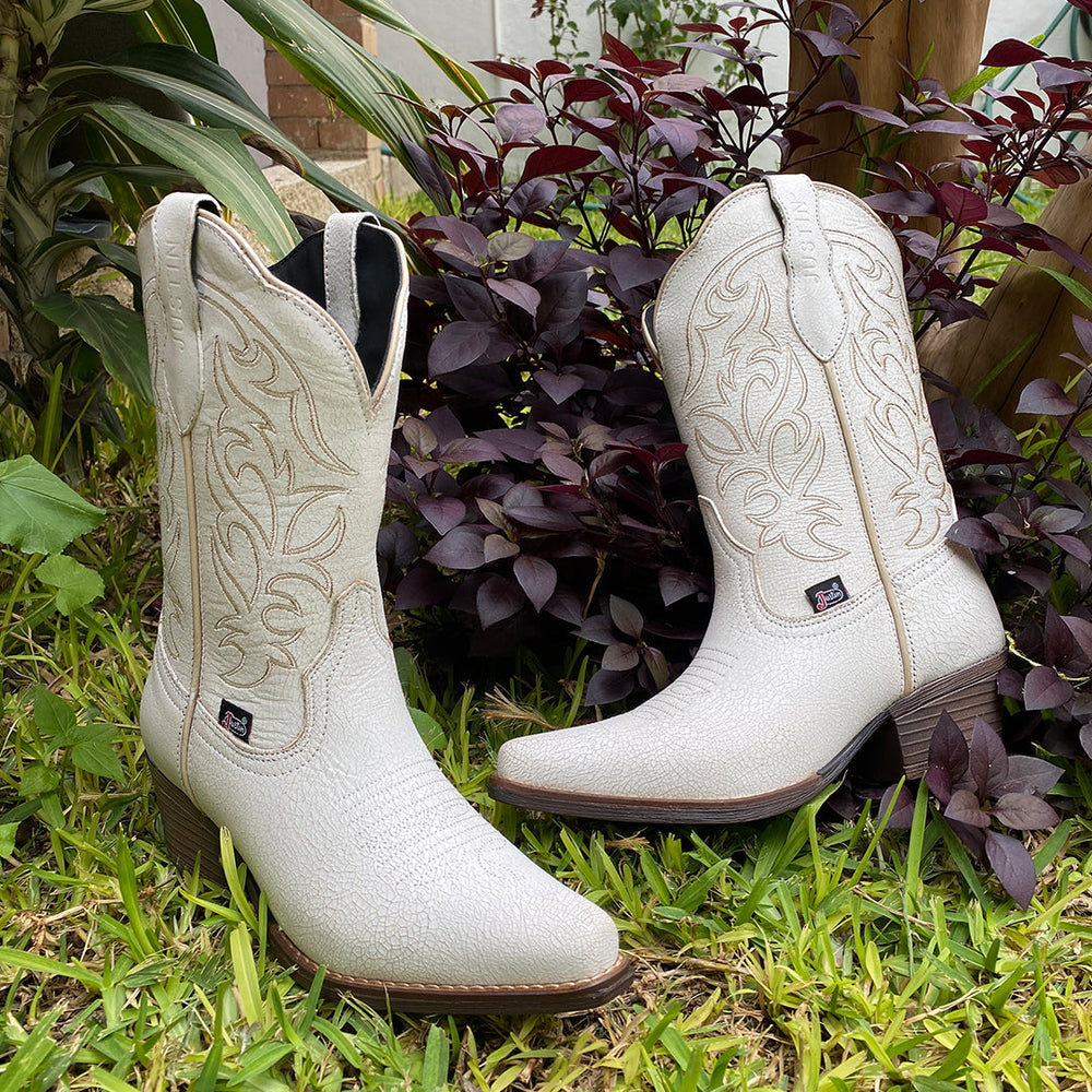 BOTAS VAQUERAS PARA MUJER ELLEN WESTREET Justin Boots México