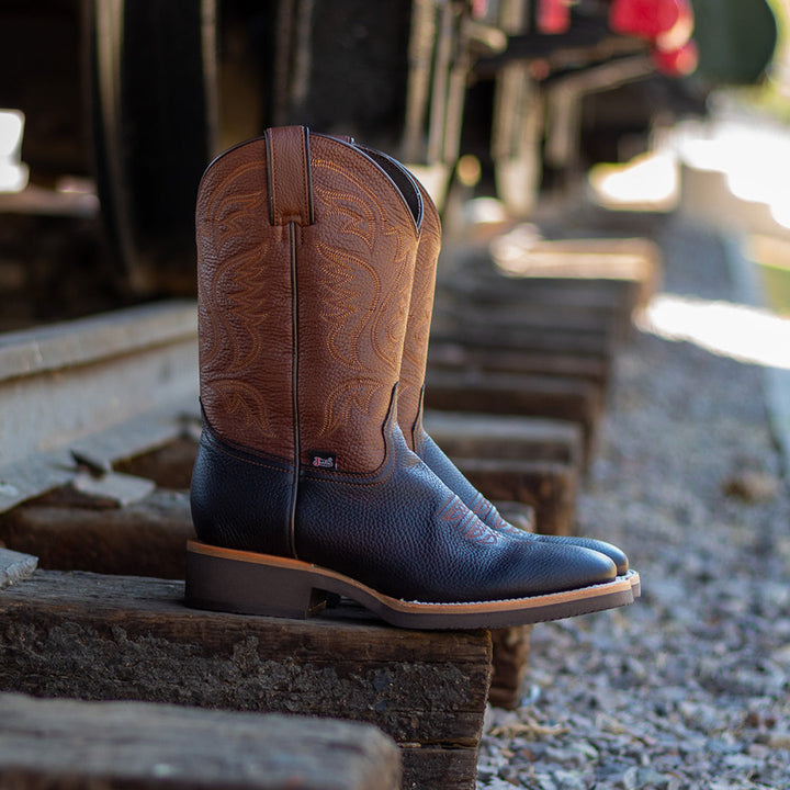 BOTAS VAQUERAS TEXAS SHEDRON TEKNO Justin Boots México