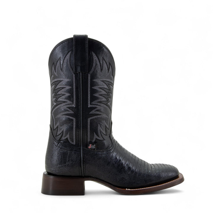 BOTAS VAQUERAS WEST EX CLAY BLACK Justin Boots México