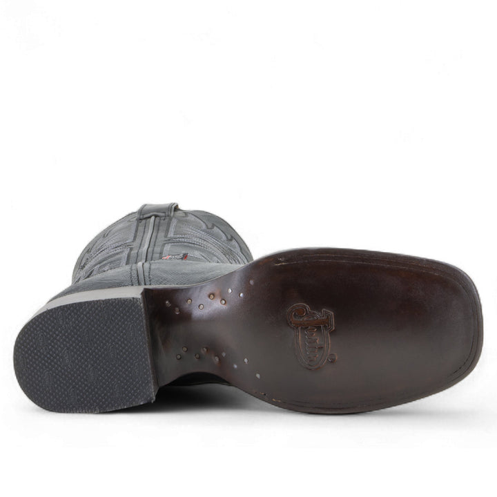 BOTAS VAQUERAS WEST EX CLAY BLACK Justin Boots México