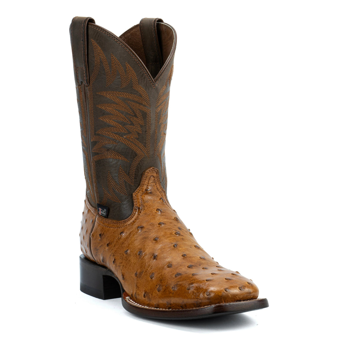 BOTAS VAQUERAS WEST ANGUS OSTRICH Justin Boots México