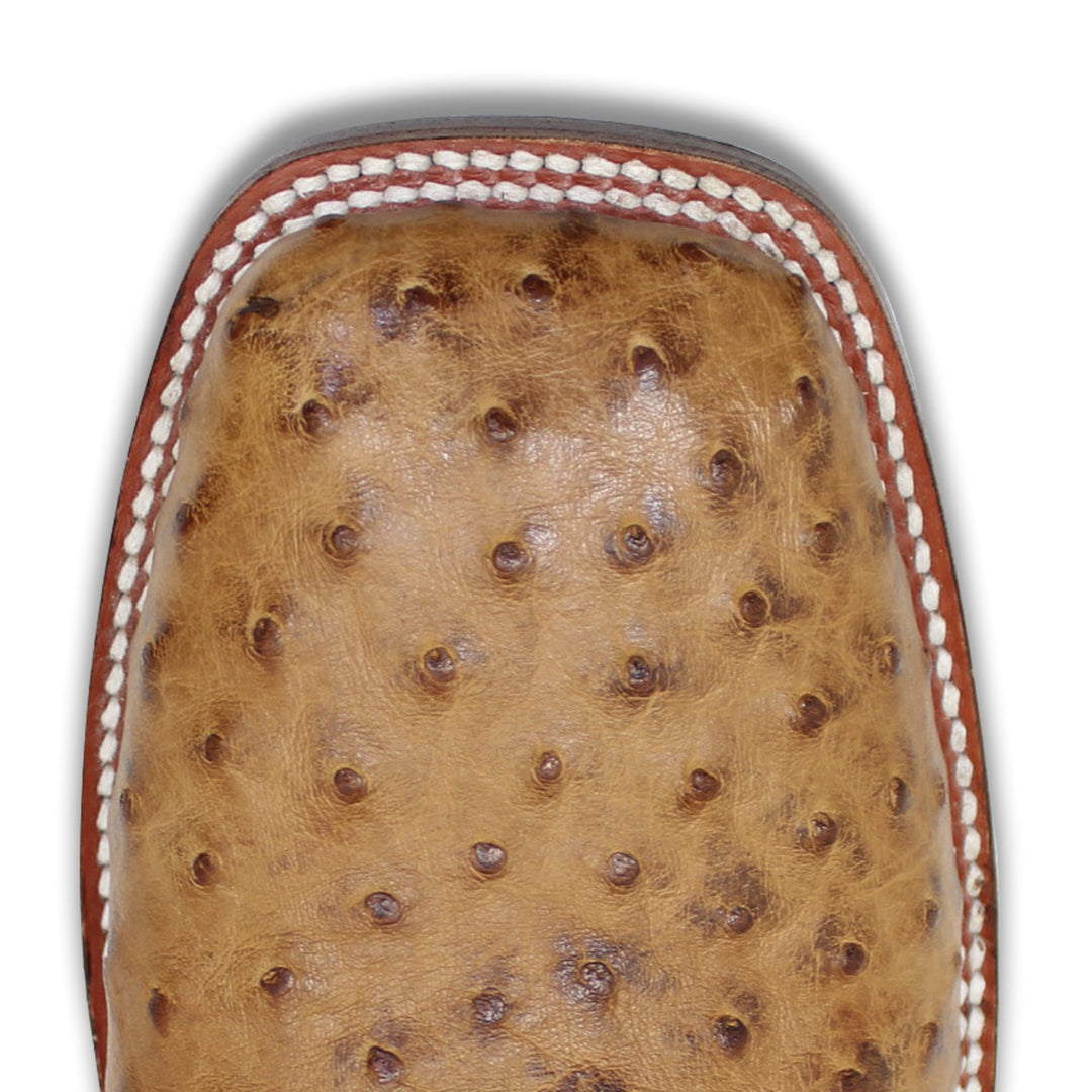 BOTAS VAQUERAS WEST ANGUS OSTRICH Justin Boots México