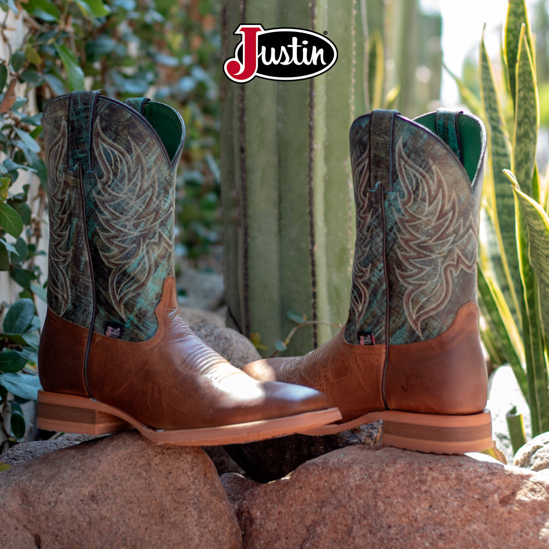 BOTAS VAQUERAS NAVIGATOR HENDRIX CEDAR Justin Boots México