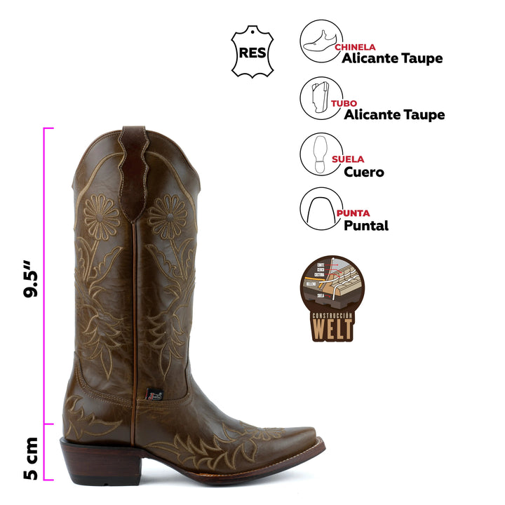 Westy Rosse Justin Boots México
