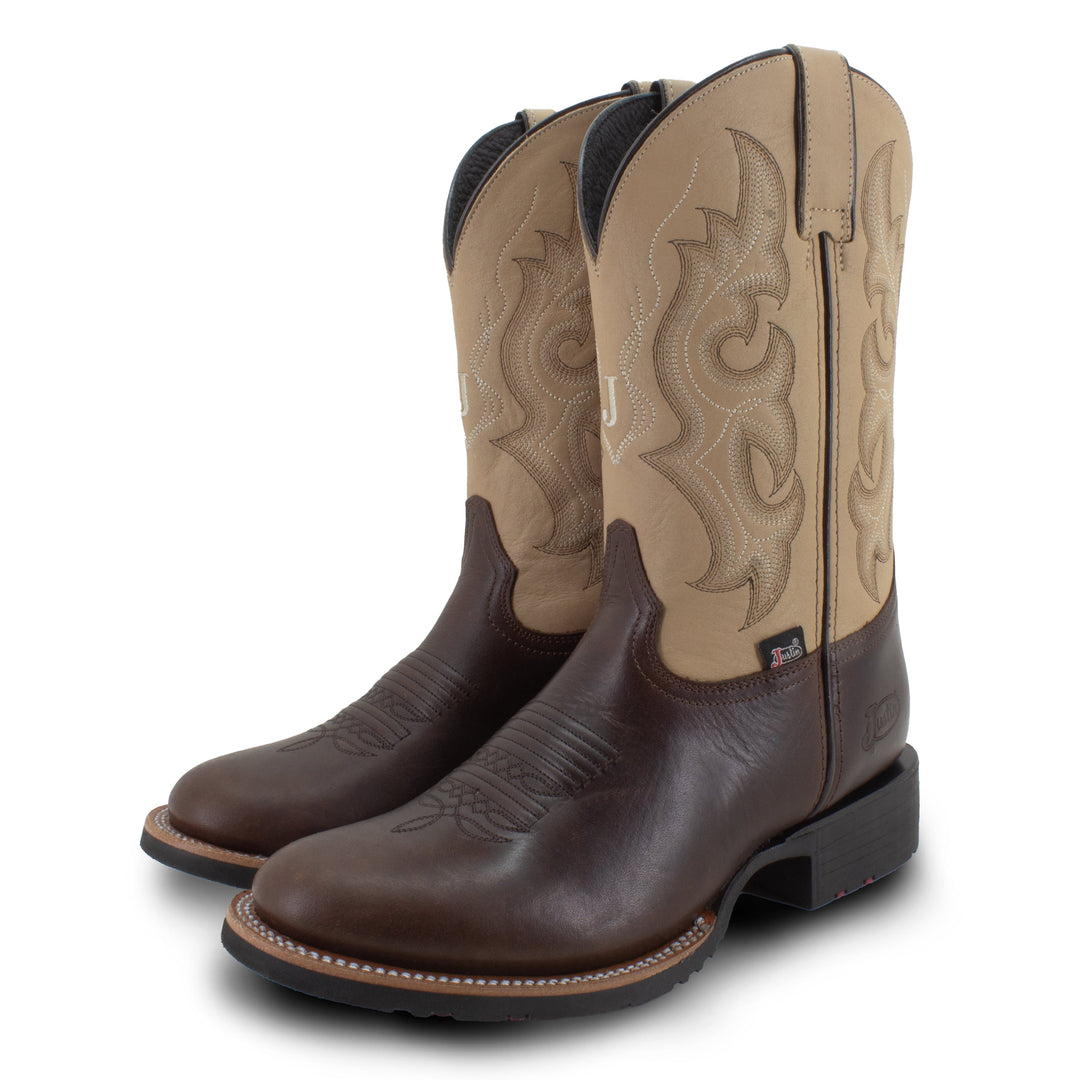 Botas Vaqueras Round Toe Justin Marshall Reno Justin Boots México