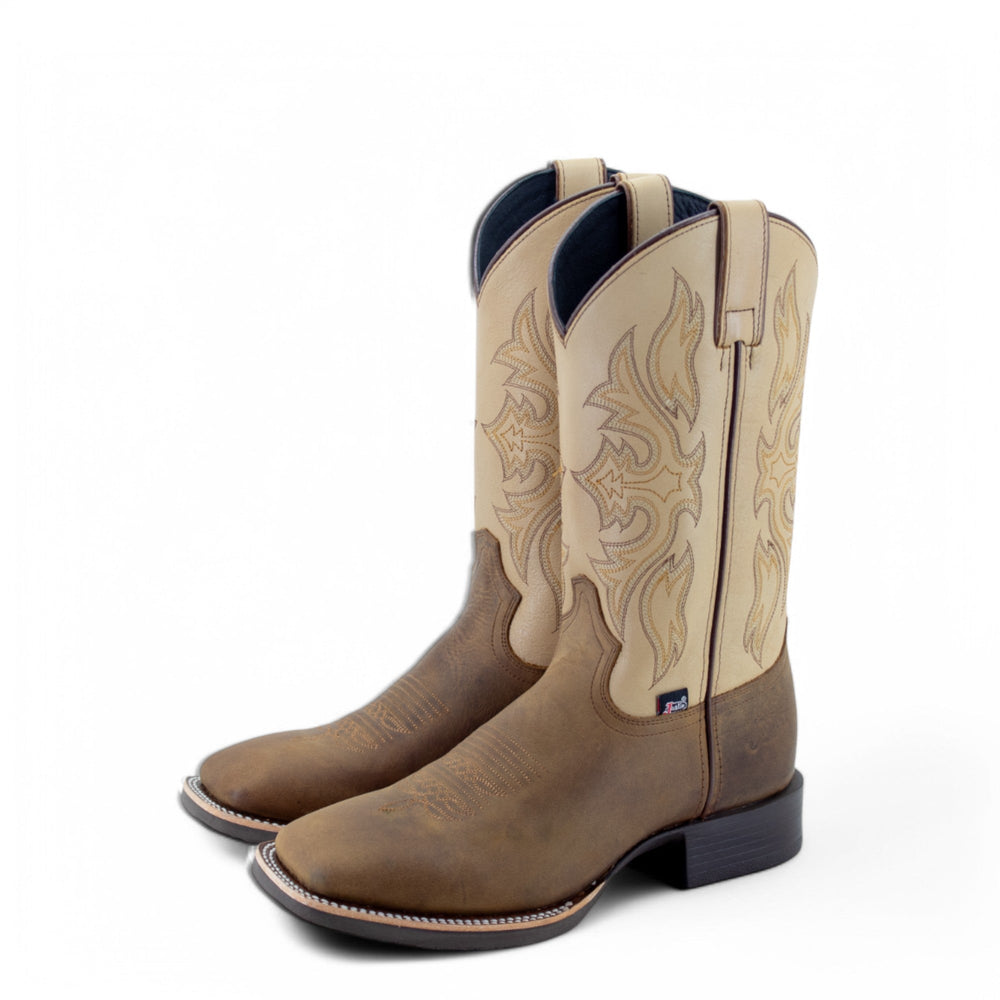BOTAS VAQUERAS CRAZY VINTAGE Justin Boots México