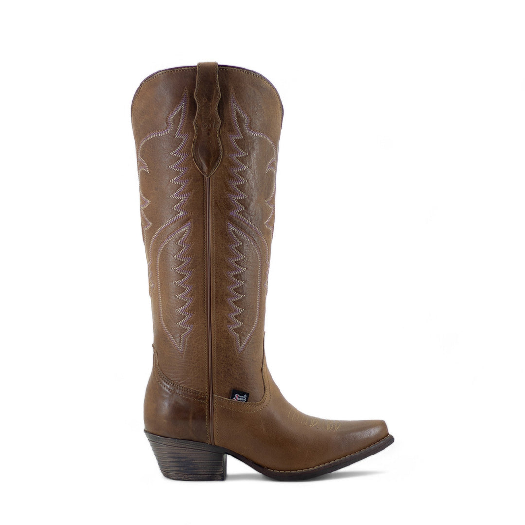 BOTAS VAQUERAS LARGAS PARA MUJER ANNIE WESTREET Justin Boots México
