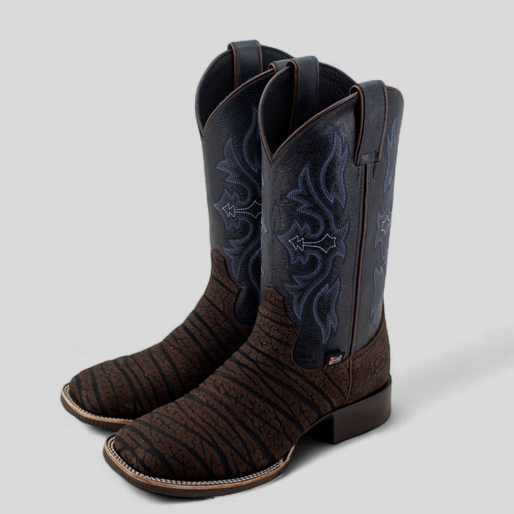 BOTAS VAQUERAS BULL PRUSSIAN BLEND Justin Boots México