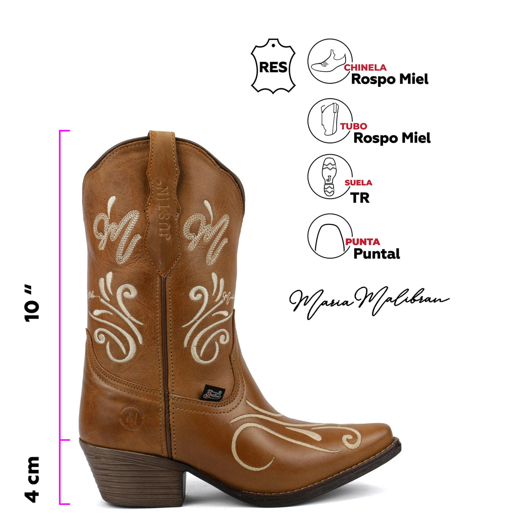 Diva Honey Westreet Justin Boots México