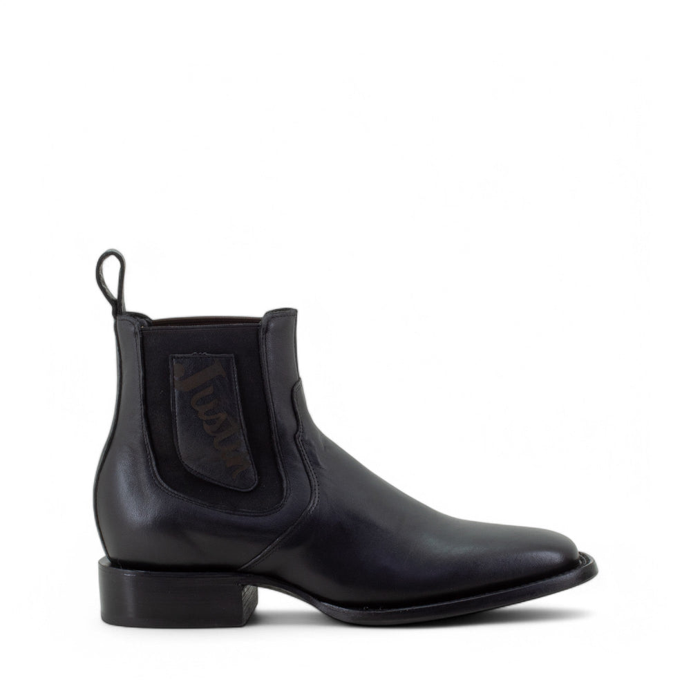 Botin Justin Black Justin Boots México