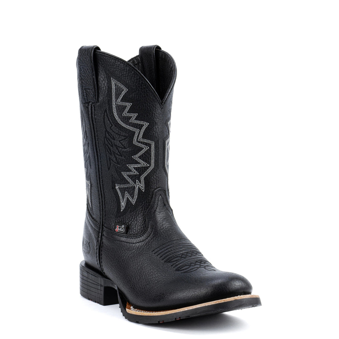 BOTAS VAQUERAS TEMPLE BLACK MARSHALL Justin Boots México
