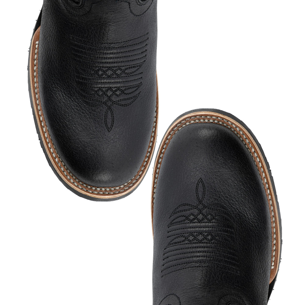 BOTAS VAQUERAS TEMPLE BLACK MARSHALL Justin Boots México