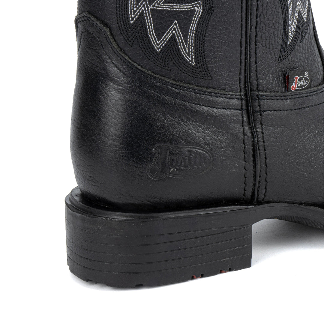 BOTAS VAQUERAS TEMPLE BLACK MARSHALL Justin Boots México