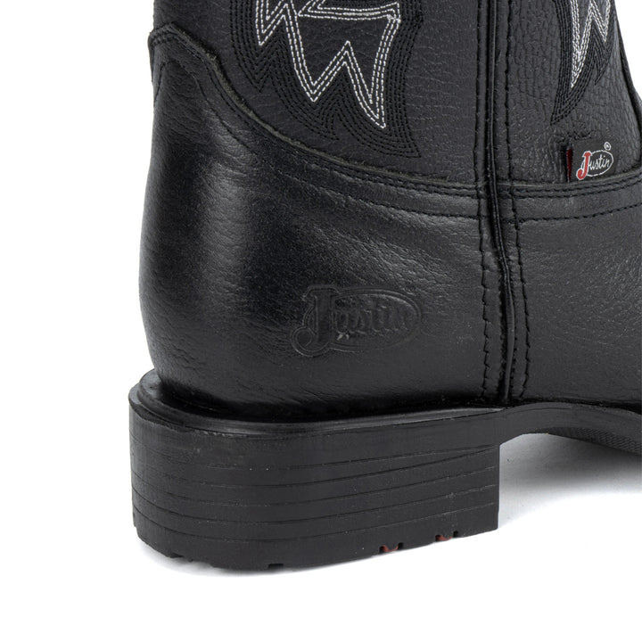 BOTAS VAQUERAS TEMPLE BLACK MARSHALL Justin Boots México