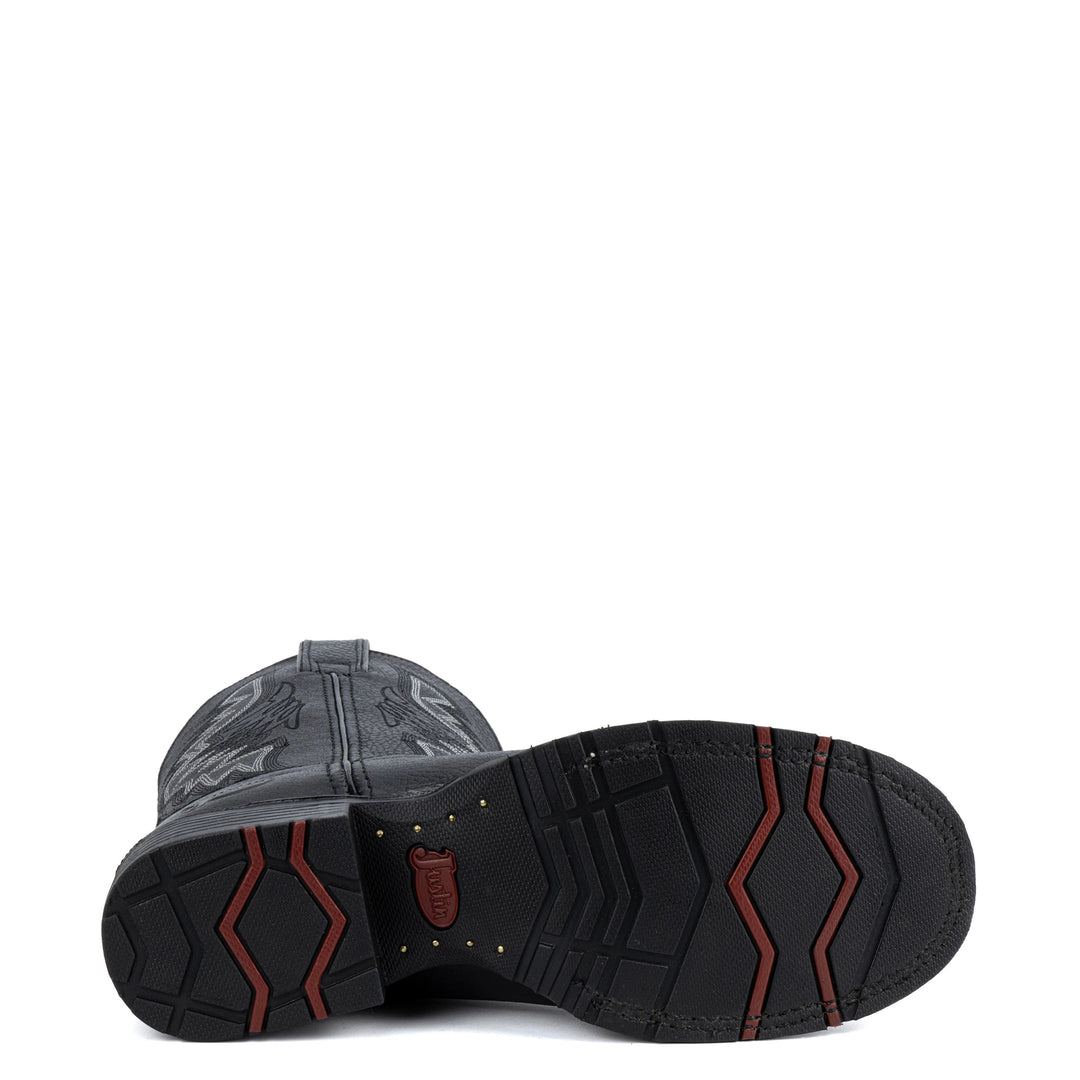 BOTAS VAQUERAS TEMPLE BLACK MARSHALL Justin Boots México