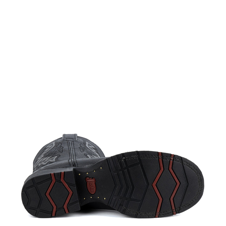 BOTAS VAQUERAS TEMPLE BLACK MARSHALL Justin Boots México