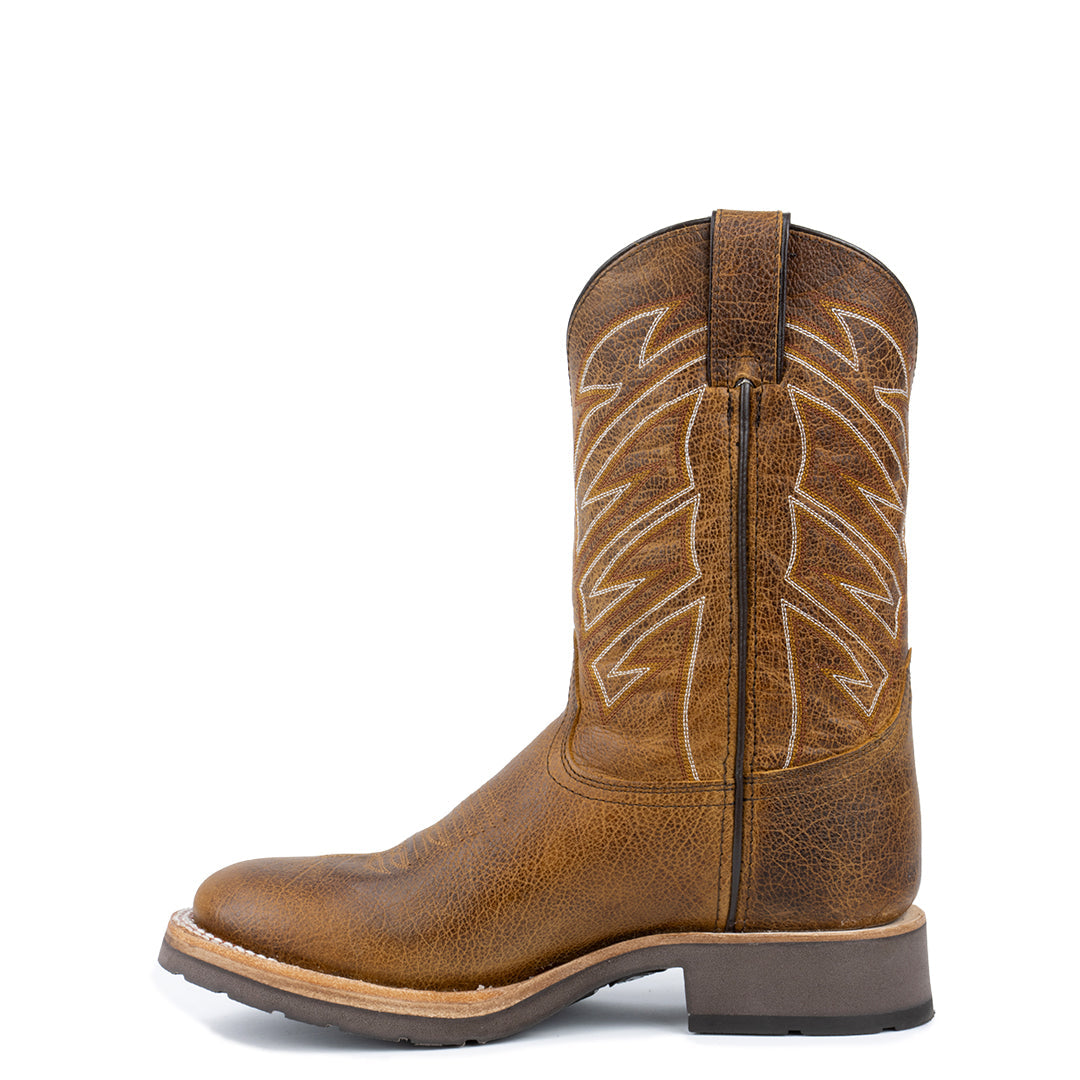 BOTAS VAQUERAS HUNTER COGÑAC TEKNO Justin Boots México