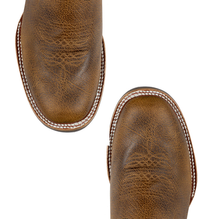 BOTAS VAQUERAS HUNTER COGÑAC TEKNO Justin Boots México