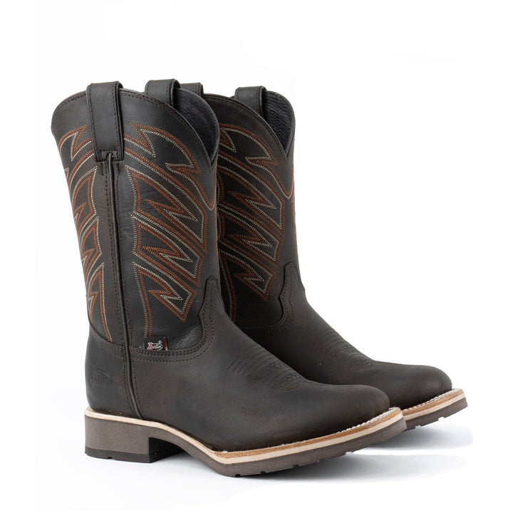 BOTAS VAQUERAS HUNTER BROWN TEKNO Justin Boots México