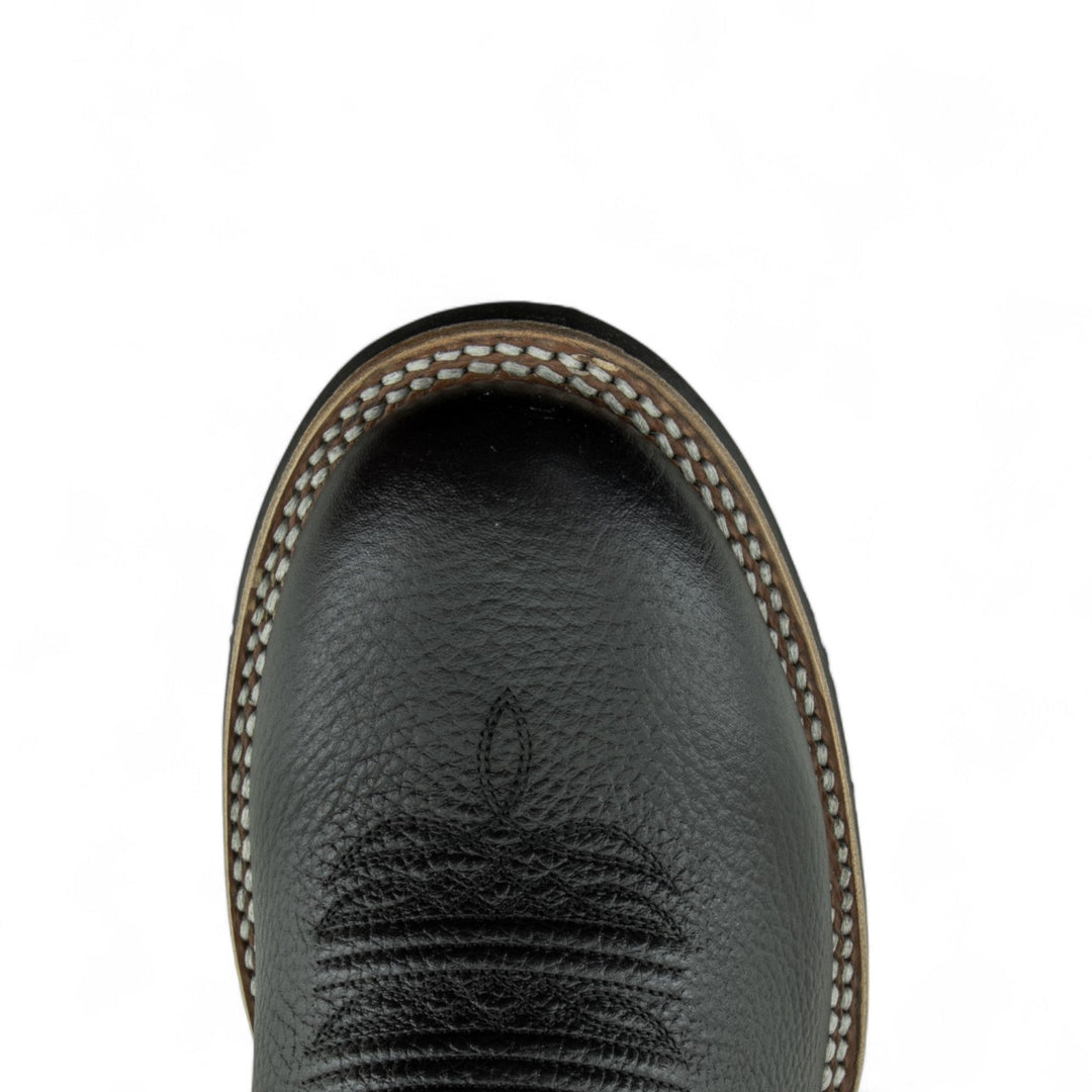 BOTAS VAQUERAS TEMPLE BLACK MARSHALL Justin Boots México