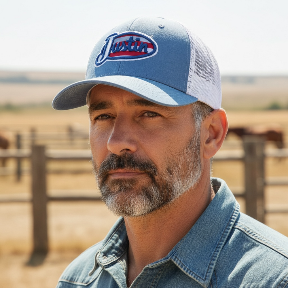 GORRA JUSTIN MIWOK BLUE Justin Boots México