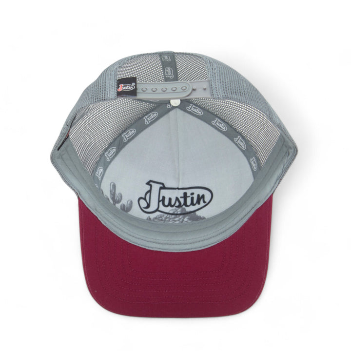 GORRA JUSTIN MCALLEN V-GRAY Justin Boots México