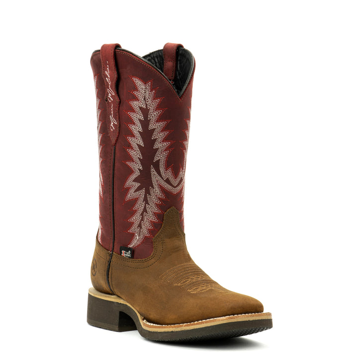 Botas Vaqueras Punta Bulldog para Mujer Justin Boots México