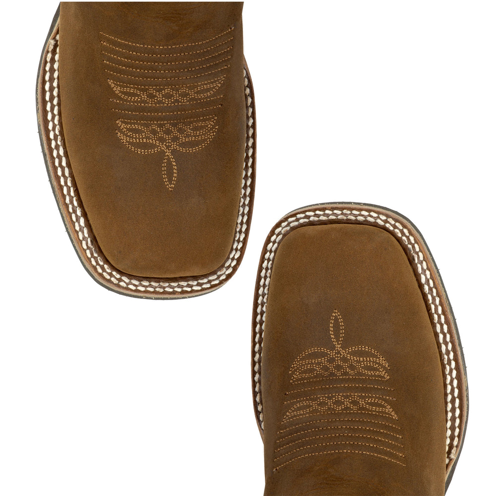 Botas Vaqueras Punta Bulldog para Mujer Justin Boots México