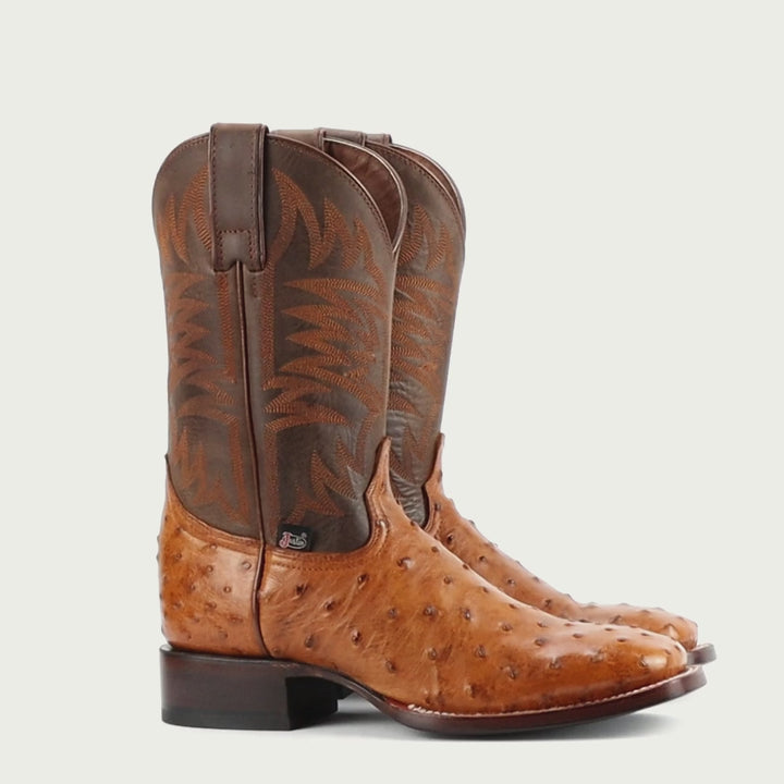 BOTAS VAQUERAS WEST ANGUS OSTRICH